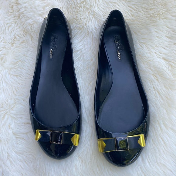 Ted Baker Escinta Bow Jelly Flats 